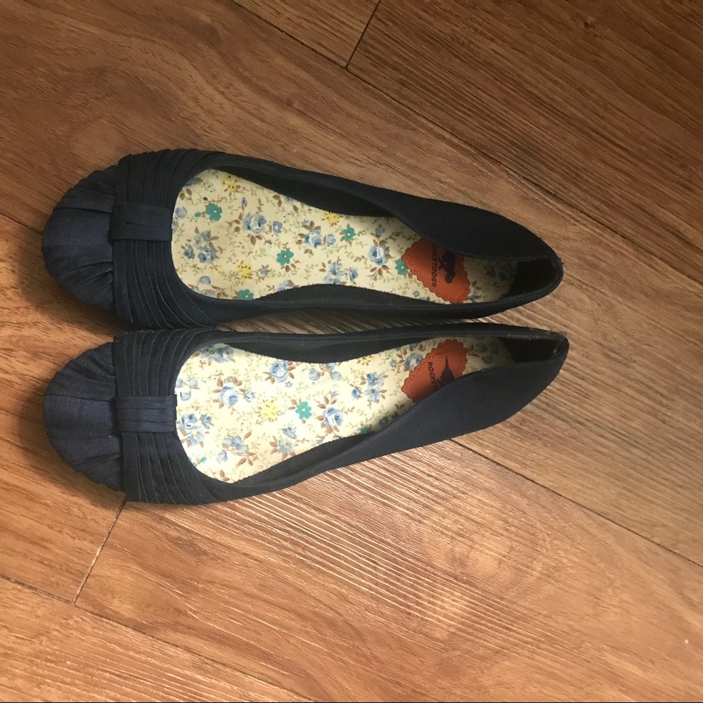 Navy Blue Flats